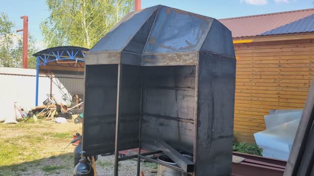 Царь-мангал. Фрезерный 679. Ремонт компрессора. Теплица Как дела в мастерской и на участке май 2025 смотреть онлайн