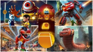 Крутящееся колесо 8 Монстров - отличный вызов 3