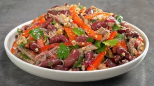 Аппетитный _ТБИЛИСИ_ - популярный грузинский салат с говядиной! Рецепт от Всегда Вкусно!
