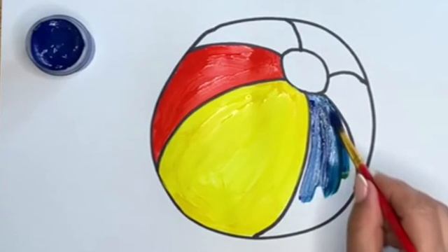 Bolalar uchun to'pni chizish qanday | Рисунок мяч для детей | Let's learn to draw a ball /ToBIART смотреть онлайн