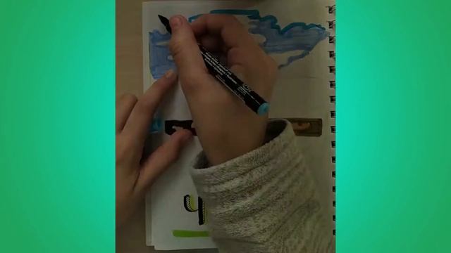 Идея для ЛД / Летняя тема/ Личный дневник #5 | Idea for bullet journal / Summer theme смотреть онлайн
