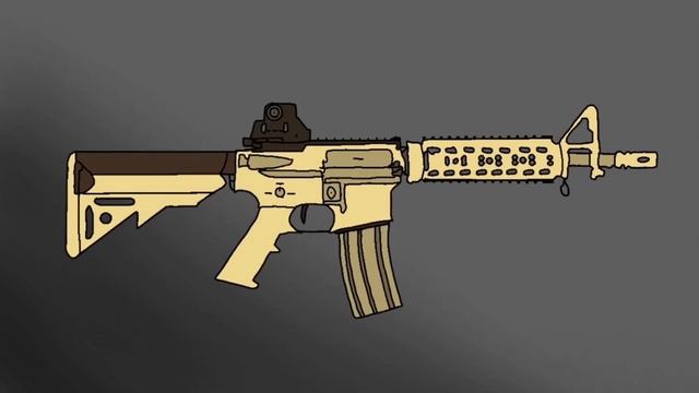 М4 стрельба анимация|FlipaClip смотреть онлайн