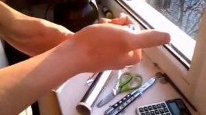 DIY:дымовуха из шарика для пинпонга