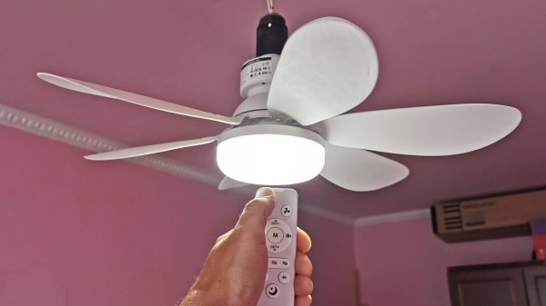 Лампочка-вентилятор - просто и эффективно!