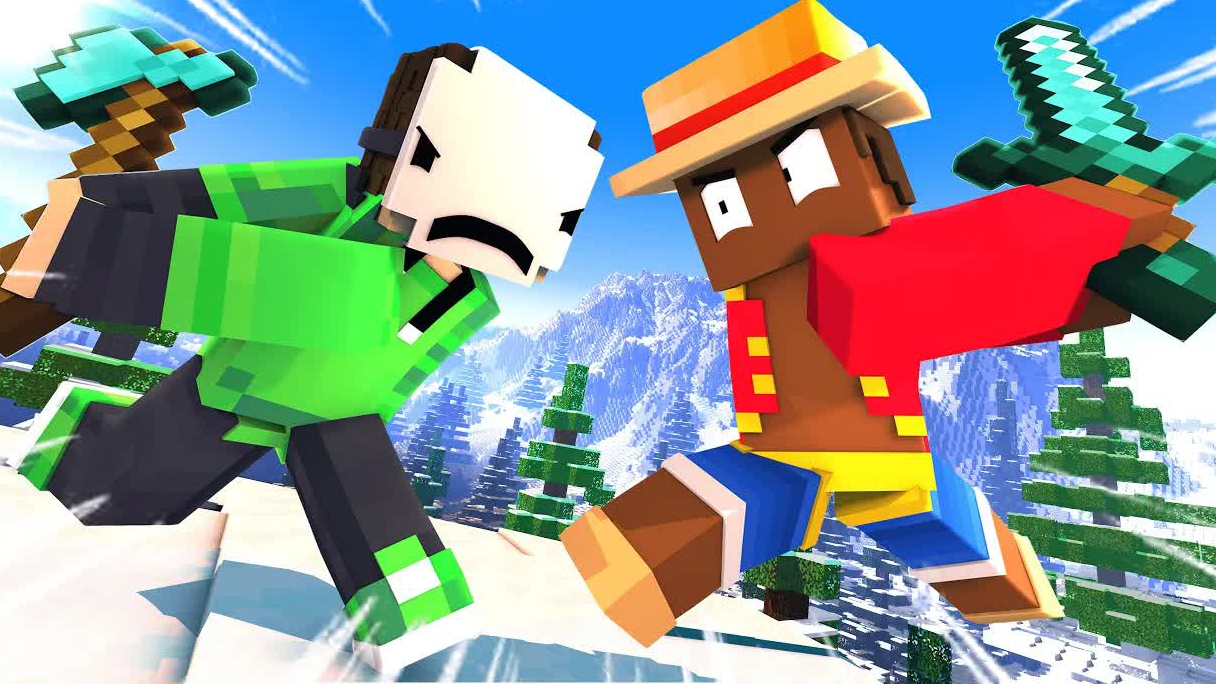 Блогер Dream против стримера IShowSpeed в МАЙНКРАФТЕ смотреть онлайн