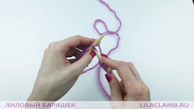 Как вязать лицевые петли смотреть онлайн