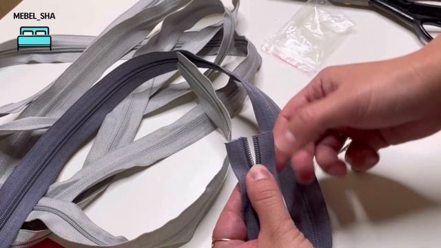 Как быстро вставить бегунок в метражную молнию Без использования вилки и прочей ерунды смотреть онлайн