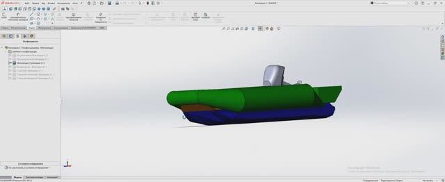 SOLIDWORKS масштабирование