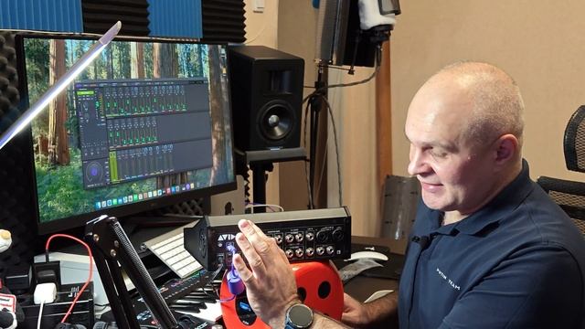 Avid Mbox Studio звуковая карта.