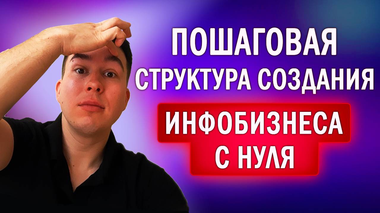 Пошаговая структура создания инфобизнеса с нуля смотреть онлайн