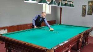 Лучшее упражнение на прямой чужой. Компенсации на ударах в бильярде