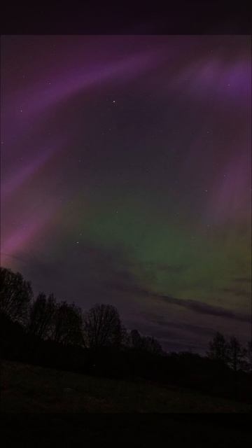 СЕВЕРНОЕ СИЯНИЕ. ЛУГА, ЛЕНИНГРАДСКАЯ ОБЛАСТЬ