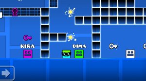 как пользоваться move триггером в geometry dash (2 часть)