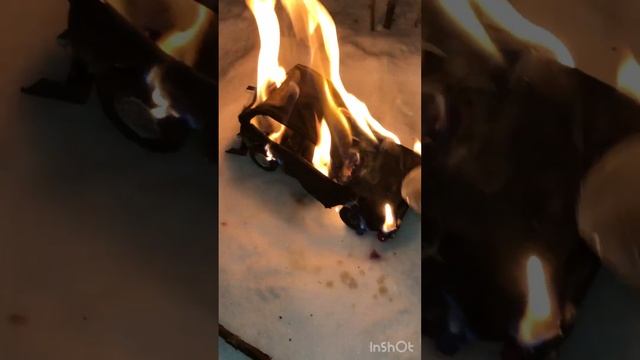 Сжёг ваз 21213 из бумаги смотреть онлайн