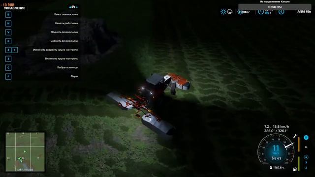 Farming Simulator 22 Новая карта No Mans Land. Играю со зрителями смотреть онлайн