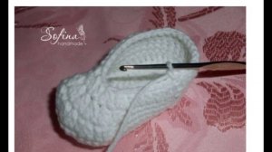 Пинетки для кукол крючком из комплекта Модница