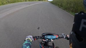 УШЛИ ОТ ДПС НА ЗАДНЕМ | СТАНТ НА ПИТБАЙКЕ | ТЕСТ ДРАЙВ REGULMOTO MOTO 140