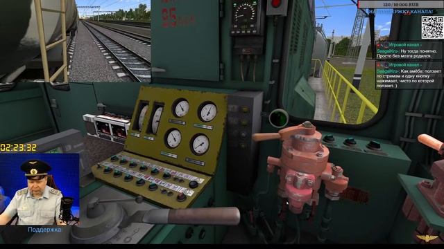 RTrainSim [ Маневровый МП, Кубань,ЧМЭ3т-7446 ] 09.04.2025г. 12:00мск.