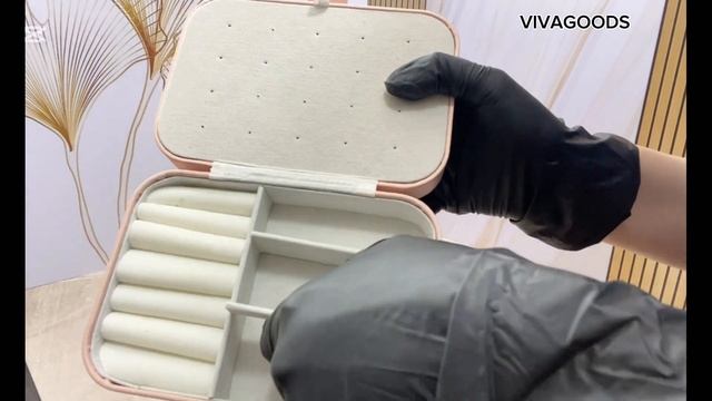 VIVAGOODS шкатулка для украшений розовый.
