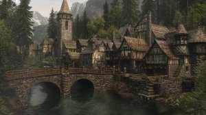 Таверна в лесу - музыка средневековой деревни, музыка и повседневная жизнь сельского жителя