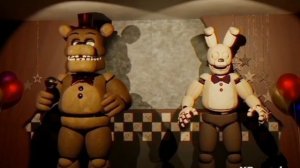 Выступление Фредбера и Спрингбонни на сцене