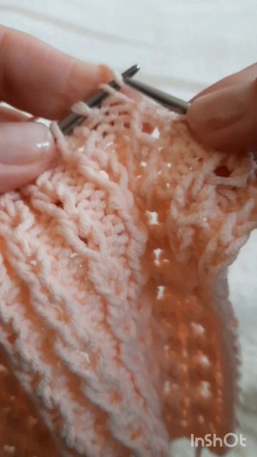 Ещё один узор в копилочку #вязание #вязаниеспицами #узорспицами #knitting #knittingpattern #knit смотреть онлайн