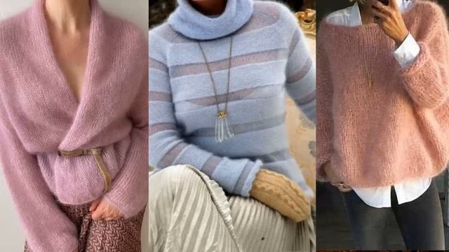 УЮТНЫЕ СВИТЕРА ДЛЯ ЖЕНЩИН ЗА 50 смотреть онлайн