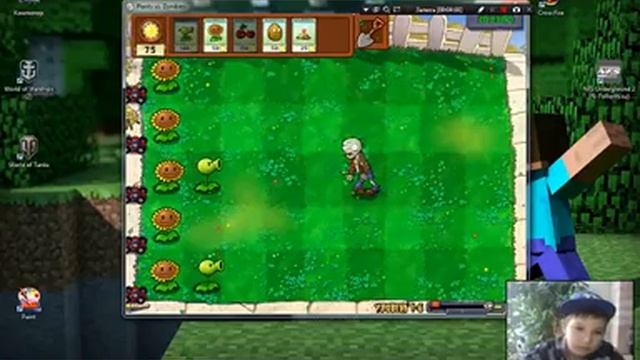 Растения против зомби.Прохождения #2 боулинг