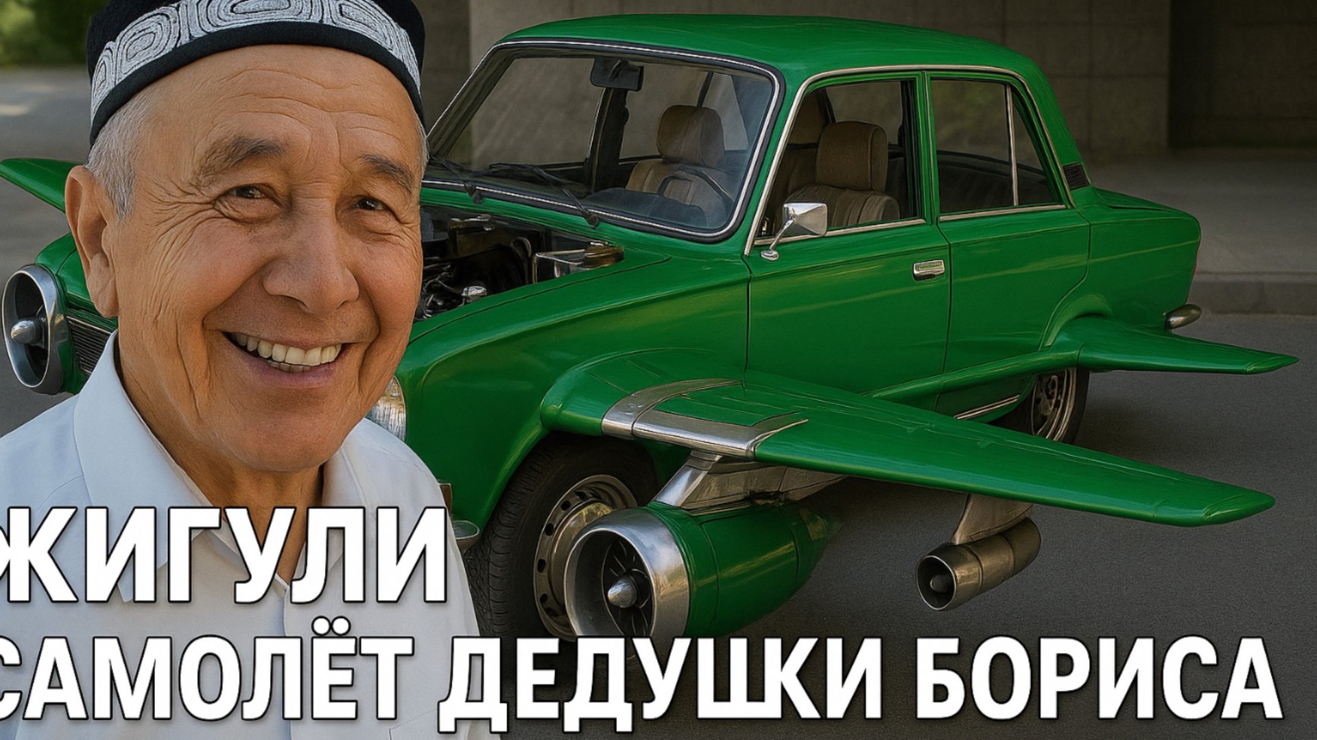 Самолёт -Жигули дедушки Бориса!