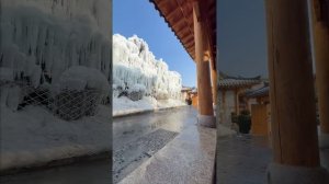 Горячие источники в городе Янцзы, Китай