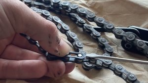 Как открыть замок цепи велосипеда KMC SHIMANO