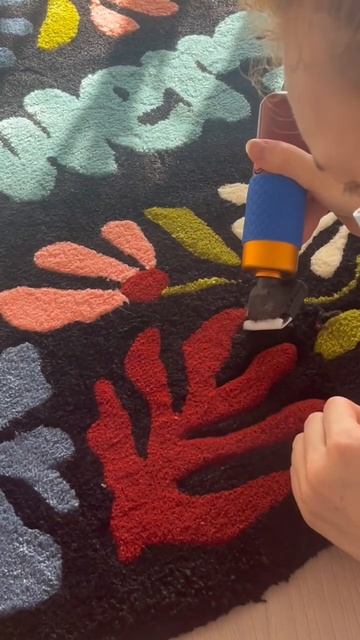 Тафтинг/ Tufting rugs #rugs #tufting #тафтинг #ковры #рукоделие #процесс #бизнес #tuftingrugs