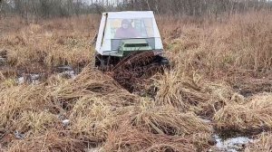 Самодельный гусеничный вездеход. Второй выезд
