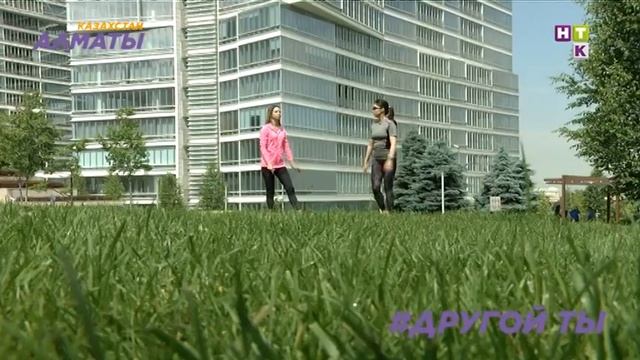 Звёзды шоу-бизнеса в новом челлендже #другой ты: тренировка с Динарой Султан!