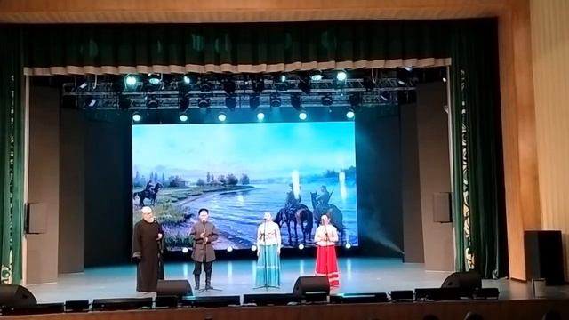 Выхожу один я на дорогу. В составе казачьего ансамбля "