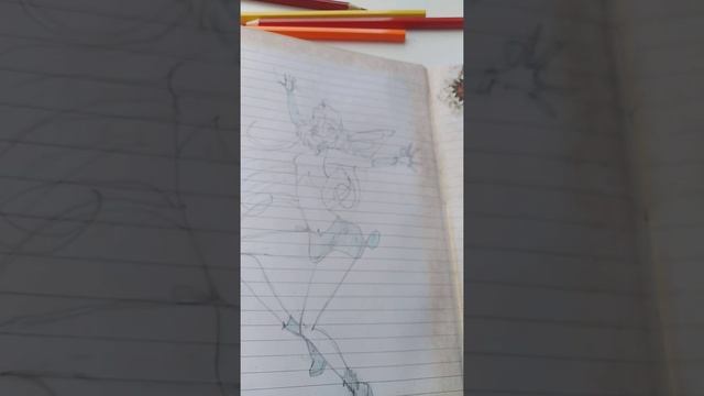 Рисуем Блум из Винкс (2 часть) смотреть онлайн