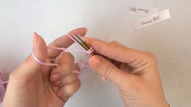 ВЯЗАНИЕ КРЮЧКОМ ДЛЯ НАЧИНАЮЩИХ // наборный край спицами) смотреть онлайн