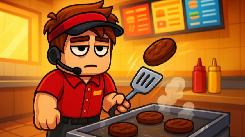 Fast Food в Roblox !