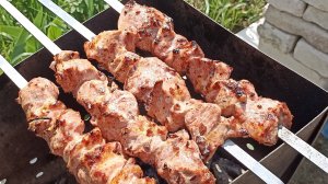 Шашлык из свинной шеи