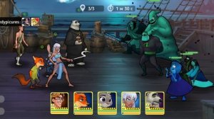 Disney Heroes Battle Mode глава 33 До утра часть 1