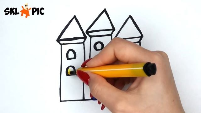 Bolajon Qasr Rasm Chizish | Сурет Салу Қамал Сарай Түстер смотреть онлайн