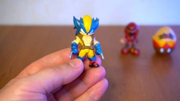 Соник Россомаха И Наклз exe ЧТО за SONIC Бесславные Фигурки