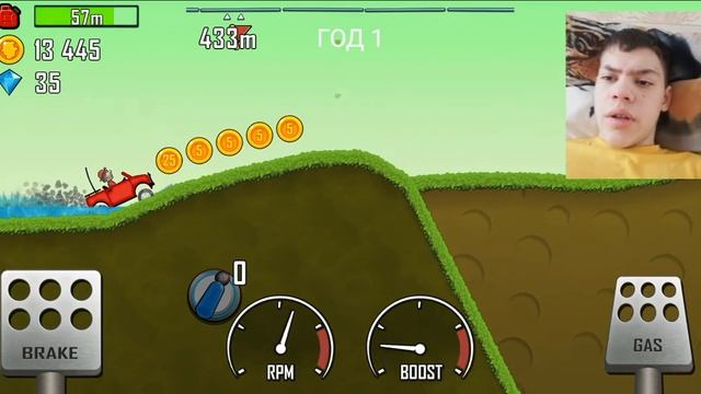 Экстремальные дороги.Hill Climb Racing смотреть онлайн