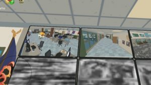 как включить камеры в Police station в Chicken gun