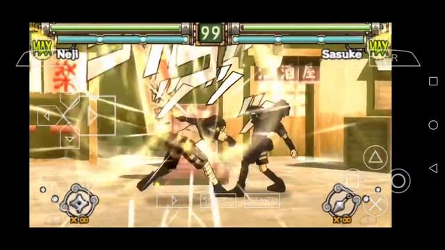 Играю Наруто шипуден на PSP эмуоятор