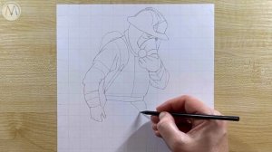 Как нарисовать пожарника в полный рост / Урок рисования для начинающих