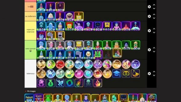 ✨ЛУЧШИЙ ТИР ЛИСТ ЮНИТОВ В SpongeBob Tower Defense!✨