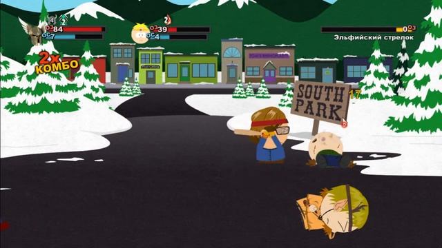 Прохождение игры South Park.1 серия