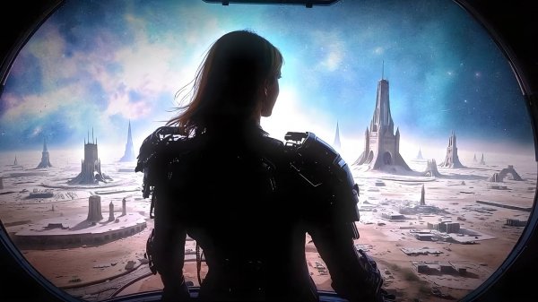 unwaver - In Space (Synthwave Track)