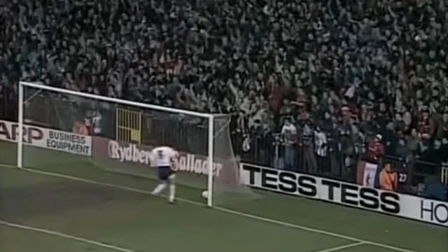 В 1993 году Денис Ирвин забивает гол за «Манчестер Юнайтед» в игре против «Спёрс». благодаря блестящ